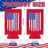 12 Pcs 4th of July 250th Anniversary USA Flag Can