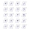 20PCS 8mmAdhesive Hanging Nails Wall Hook Hanger, Wall Hangers Without