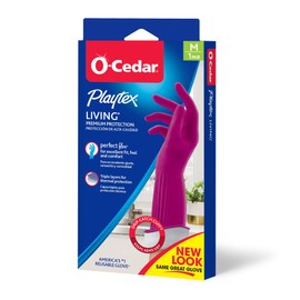 PLAYTEX Living Drip-Catch Cuff Gloves, Medium 1 Pair (Pack of 1)