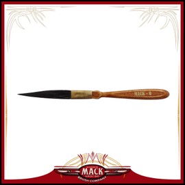 Andrew Mack STR8LINES Synthetic Squirrel Pinstriping Brush Size 0