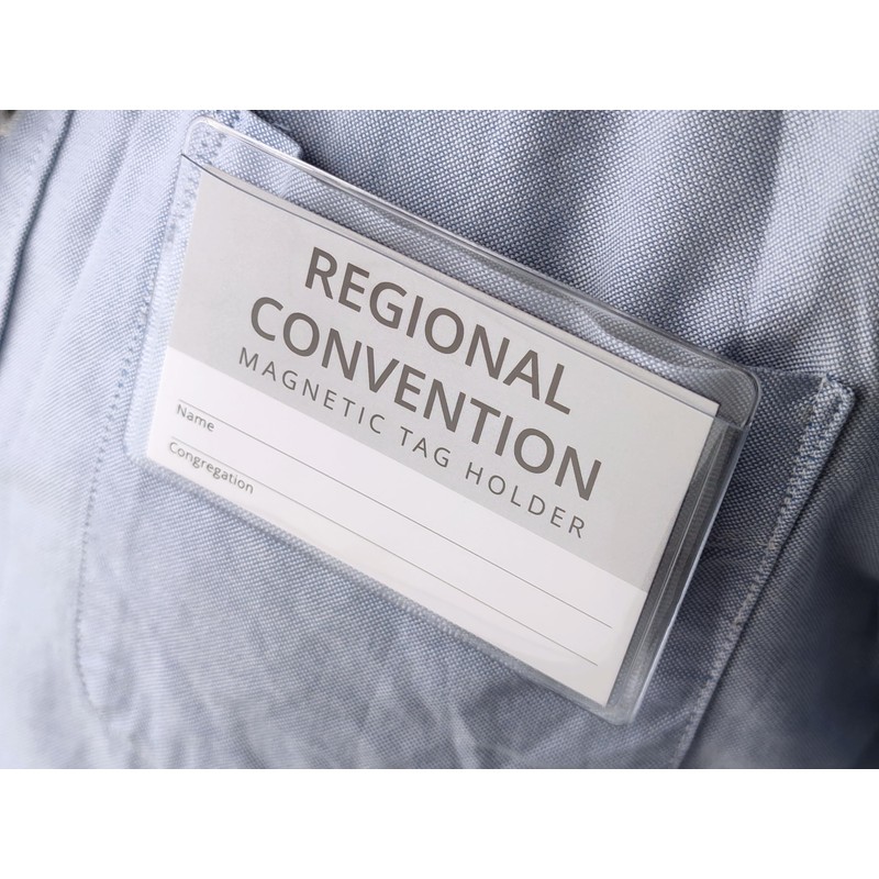 JW Magnetic Badge Holder - Pack of 2 - for