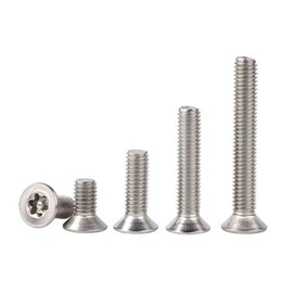 SYDARSYN Torx Countersunk Screw Hexagon Socket Machine Screw Flat Head Screw with Torx M3 x 12 mm (Pack of 50)