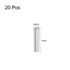sourcing map Pack of 20 Stainless Steel Fixing Pins 304