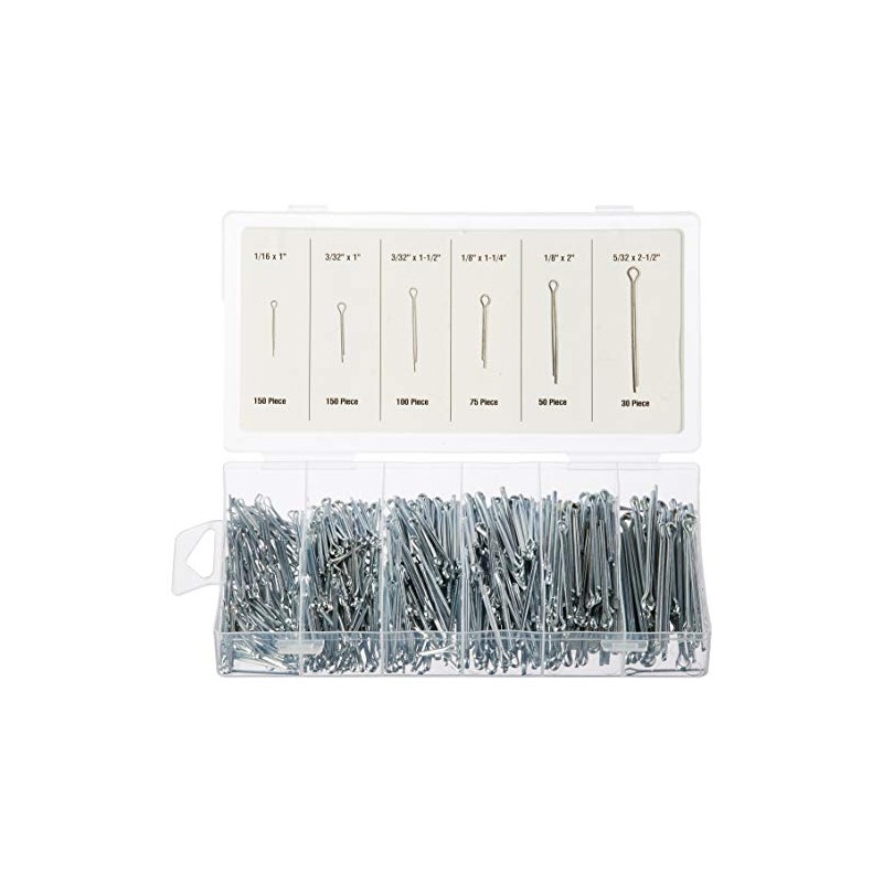 Cotter Pin Assortment, 555 Pc. - Storehouse