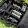 JJC Water Resistant Camera Lens Filter Bag for 10 Round