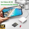 Lector de Tarjetas SD/Micro SD para Phone/Pad [256 GB 4K