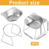AIHSUMC Elevated Cat Bowls 3 Pack, 15° Tilted Raised Cat