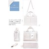 Laquest Canvas Tote Bag, Pockets, Multiple Storage, Canvas, Shoulder Bag,