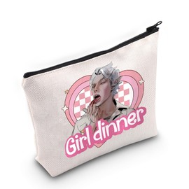 BG3 Merchandise Inspired Makeup Bag A-starion High Elf Gift G-IRL Dinner Bag Astarion Baldur Fans Gift Video Game Lover Gift (MB, Girl Dinner-PY2)