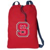 NC State Wolfpack Drawstring Backpack CANVAS NC State Cinch Pack