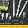 MARTCOLOR White Gel Pens, 1.0mm Fine Point Opaque Archival Ink
