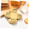 Truffle Wrappers Paper Candy Cups Gold Rose Truffle Cup Dessert