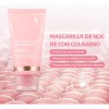 Gel Mascarilla Facial Colágeno Blanqueadora Y Reafirmante Normal