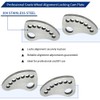 GOLKNHA 2 PCS Camber Lock Alignment Fix & Upper Arm