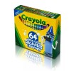 Crayola Ultra-Clean Washable Crayons with Sharpener - 64 Ct
