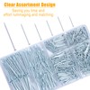 KURUI 700pcs Hardware Nails for Hanging Pictures, Up to 2"-Long