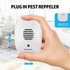 Bell+Howell Upgraded 2025 Ultrasonic Pest Repeller Indoor 4 Pk, Mice
