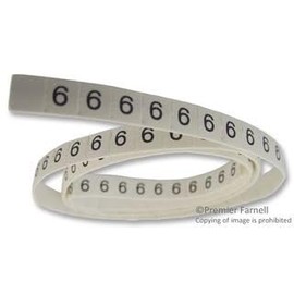 Cable Marker, H/S, 3/1, 6, PK100, Wire Markers Heat Shrink Accessories, Pack of 100