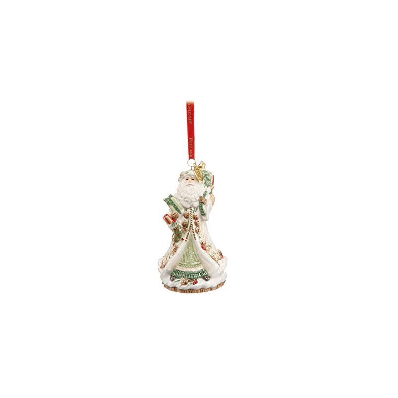 Goebel FF S Santa Annual Bell 2019 Green Fitz and