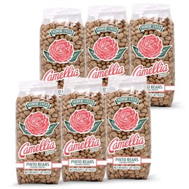 Camellia Brand Dry Pinto Beans, 1 Pound (Pack of 6)