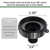 250-gallon IBC tote drain adapter, Water Hose Male Adapter for