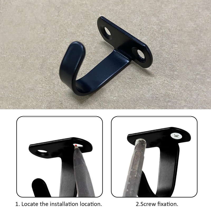 DUINIU 10 PCS Stainless Steel Hooks, Ceiling Hooks, Multifunctional Hooks