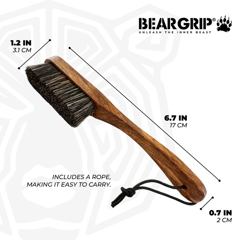 BEAR GRIP - Premium Climbing Brush, Ideal for Bouldering and
