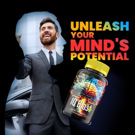IQ Blast Pro (1 Pack) IQ Blast Pro Brain Supplement Capsules - IQBlast Pro All-Natural