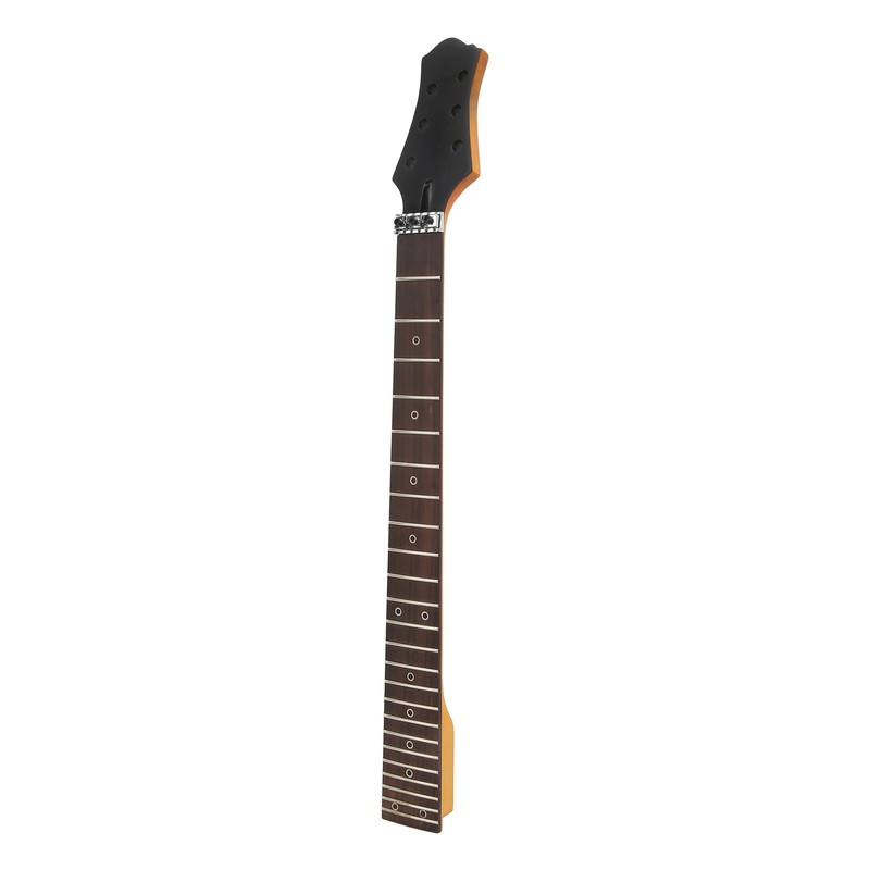 Guitar Neck Fingerboard 24 Fret 25.6in Smoothly Elegant Wood Electric