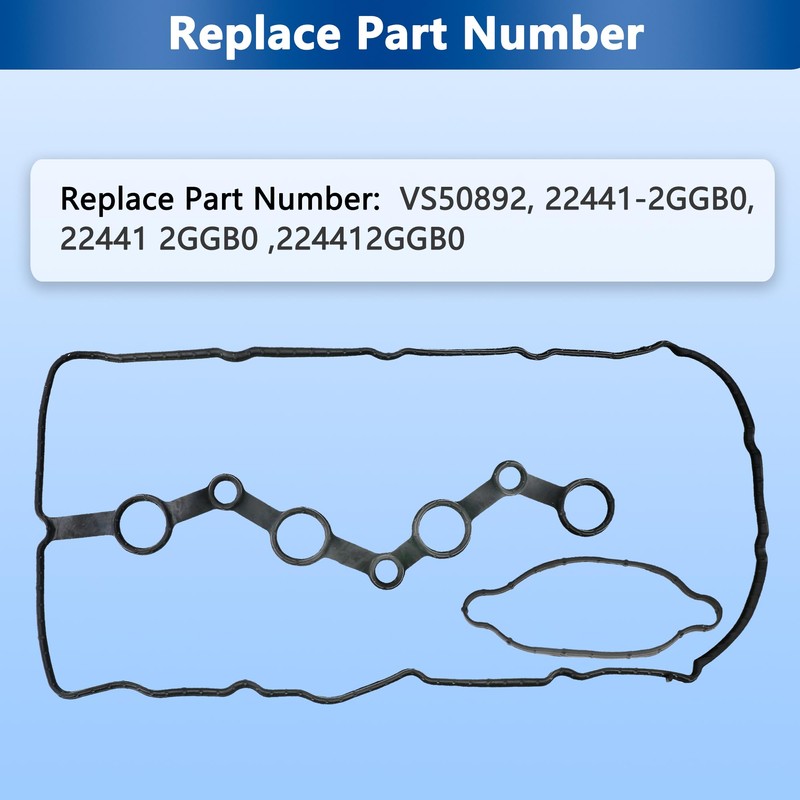 VS50892 Engine Valve Cover Gasket Set for 2015-2020 Hyundai Sonata