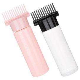 SAFIGLE 2pcs Hair Color Bottle Applicator: Comb Hair Dye Bottles For Precise Application - Applicator For Coloring And Shampoo Dispensing