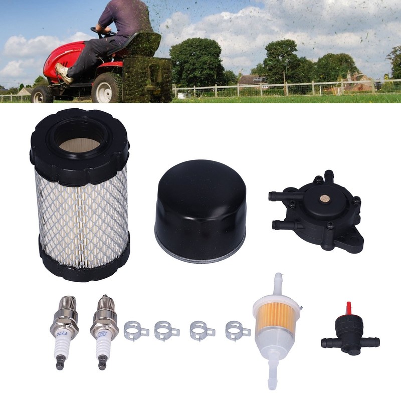 Lawn Mower Air Filter with Fuel Pump Oil Filter Fuel