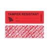 100pcs Transfer Tamper Evident Security Stickers Tape Warranty Void Resistant