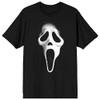 Ghostface Dithers Mask Men's Black T-Shirt-Medium