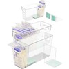 Breastmilk Storage Container with L Shaped Separator Boards, Dividers Will
