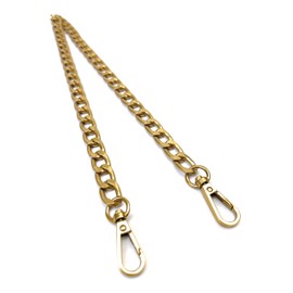 VersaKits - Correa de cadena de oro envejecido de 40 pulgadas, repuesto para cadena de aluminio, ligera, para decoración de hombro, bandolera, muñeca, axila, baguette