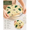 4-Size Beeswax Bowl Covers Reusable for Bread Proofing, 8"/10"/12"/14"