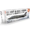 AK Acrylics 3Gen AIRCRAFT SET AK11744 US Navy & USMC