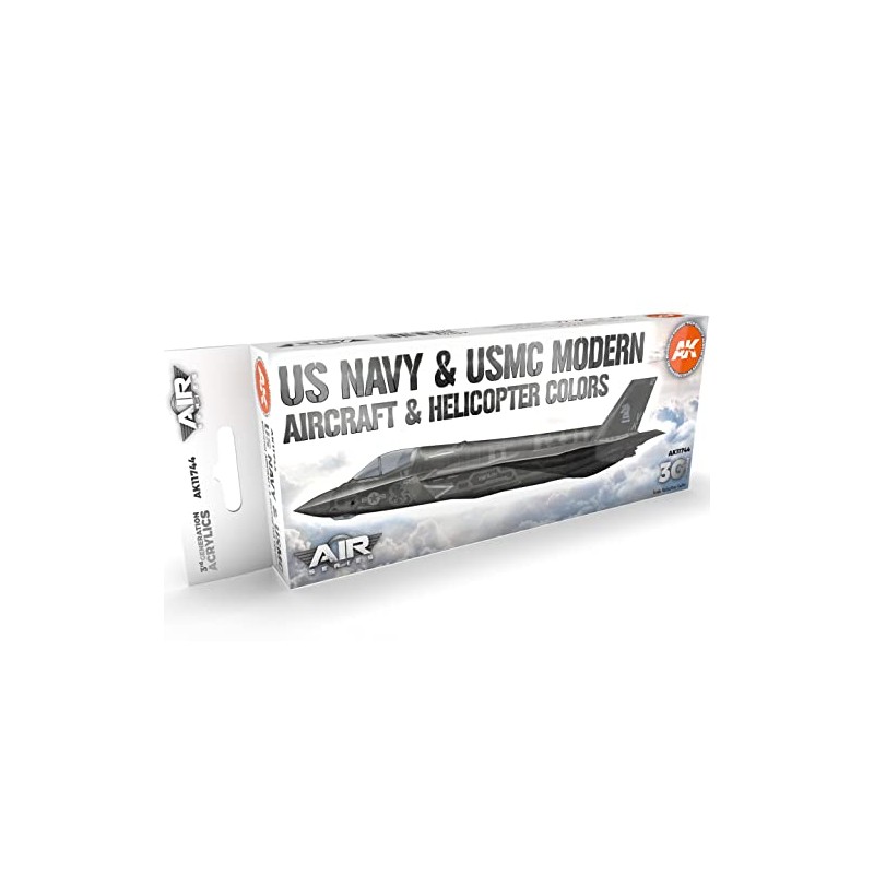 AK Acrylics 3Gen AIRCRAFT SET AK11744 US Navy & USMC