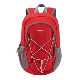 Waterfly Small Hiking Backpack 12L: Mini Lightweight Sport Rucksack with Chest Strap Daypack Compact Day Bag for Outdoor Travel Walking Camping Cycling Climbing Women Men Teenagers