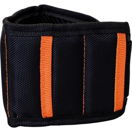 Magnetic Wristband - keep nuts, bolts, screws, metal components and drill bits safe & close to hand. DIY Gadget for wrists or belts.