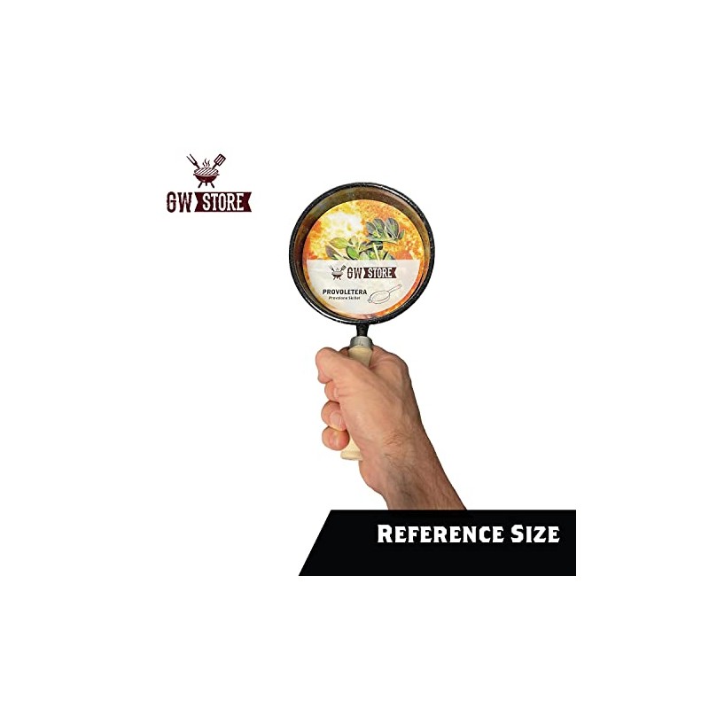 GW STORE - 6'' Enameled Skillet Pan | Provolone Melted