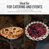KitchenDance 9 Inch Pie Tins - Premium Disposable Pie Pans