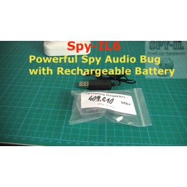 Spy-IL UHF Spy Audio Bug Microphone , Long Time Battery, range upto 700m MADE IN ISRAEL