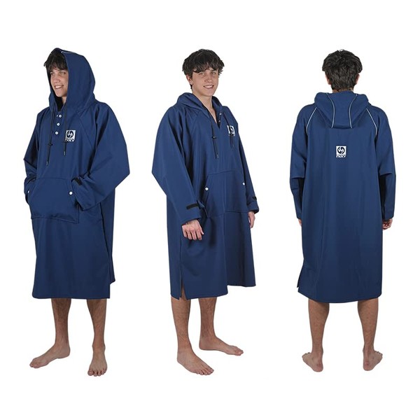 NIXY Changing Poncho - Waterproof, Wind-Resistant & Thermal Fleece Lined