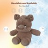 SuzziPals Wild Boar Plush, Pig Stuffed Animal Heating Pad for