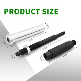 Yunnergo 65600 Broken Spark Plug Remover Extractor Tool Kit Compatible with Triton 3V 5.4L Engines (65600)