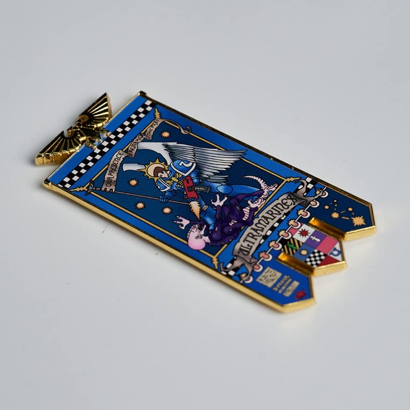 Starforged Space Marines Chapter Banner Collection Refrigerator Magnet Warhammer 40K-Blood