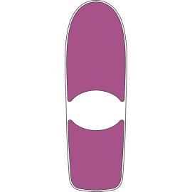 Black Diamond Die-Cut Grip Tape set for Powell Peralta 10"X30" Pig, Ray "Bones" Rodriguez S&S - Purple