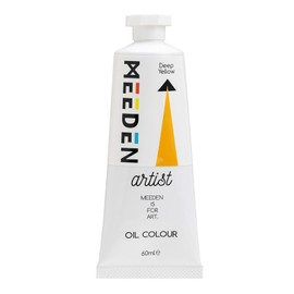 MEEDEN Artist Grade Oil Paint: Deep Yellow - 60ml/2oz Tube - Professional Art Paints for Canvas Painting